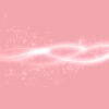 Sparkling Light Trails and Stardust on Pink Background