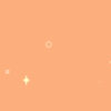 Twinkle Stars in 8-bit Pixel Art, Orange Looping Background