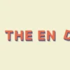 コマ撮りで動くおしゃれなフラット3Dの「The End」