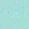 Pixel Confetti Falling, Bluish Loop Background