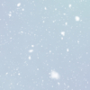 空から降雪を見下ろす冬用ループ背景素材